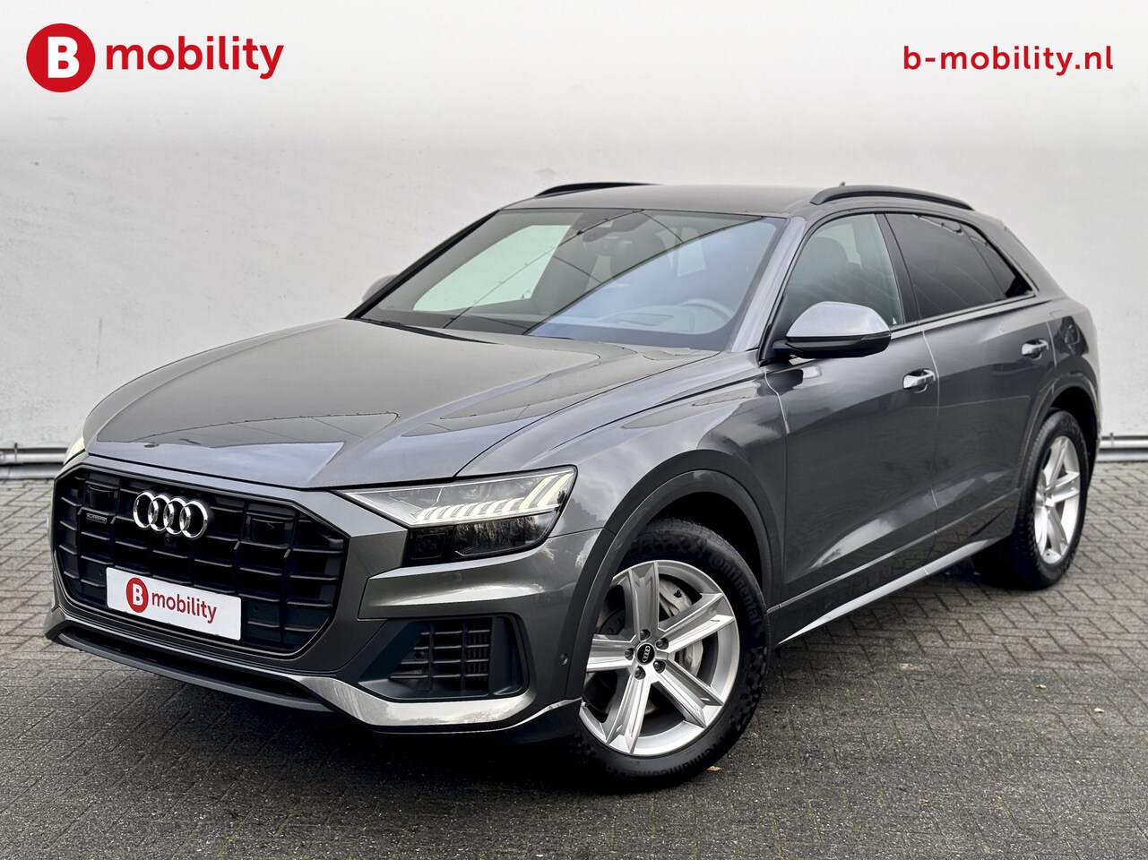 Audi Q8 - 55 TFSI e Hybride Quattro Pro Line Plus Trekhaak 3.500kg Head Up Display | Adaptive Cruise - AutoWereld.nl