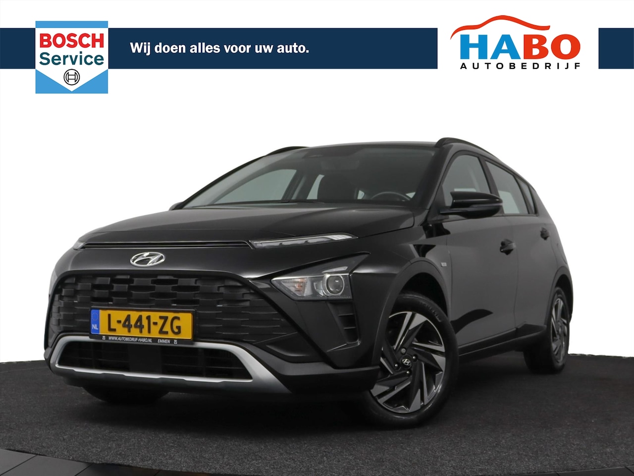 Hyundai Bayon - 1.0 T-GDI COMFORT SMART DCT AUTOMAAT AC/CRUISE/NAV/CAMERA/REGEN.SENS/LMV/54.000KM!! - AutoWereld.nl