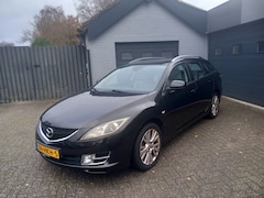 Mazda 6 Sportbreak - 1.8 Touring, Airco, Cruise control, Isofix, Parking system, Trekhaak, Lichtmetalen velgen