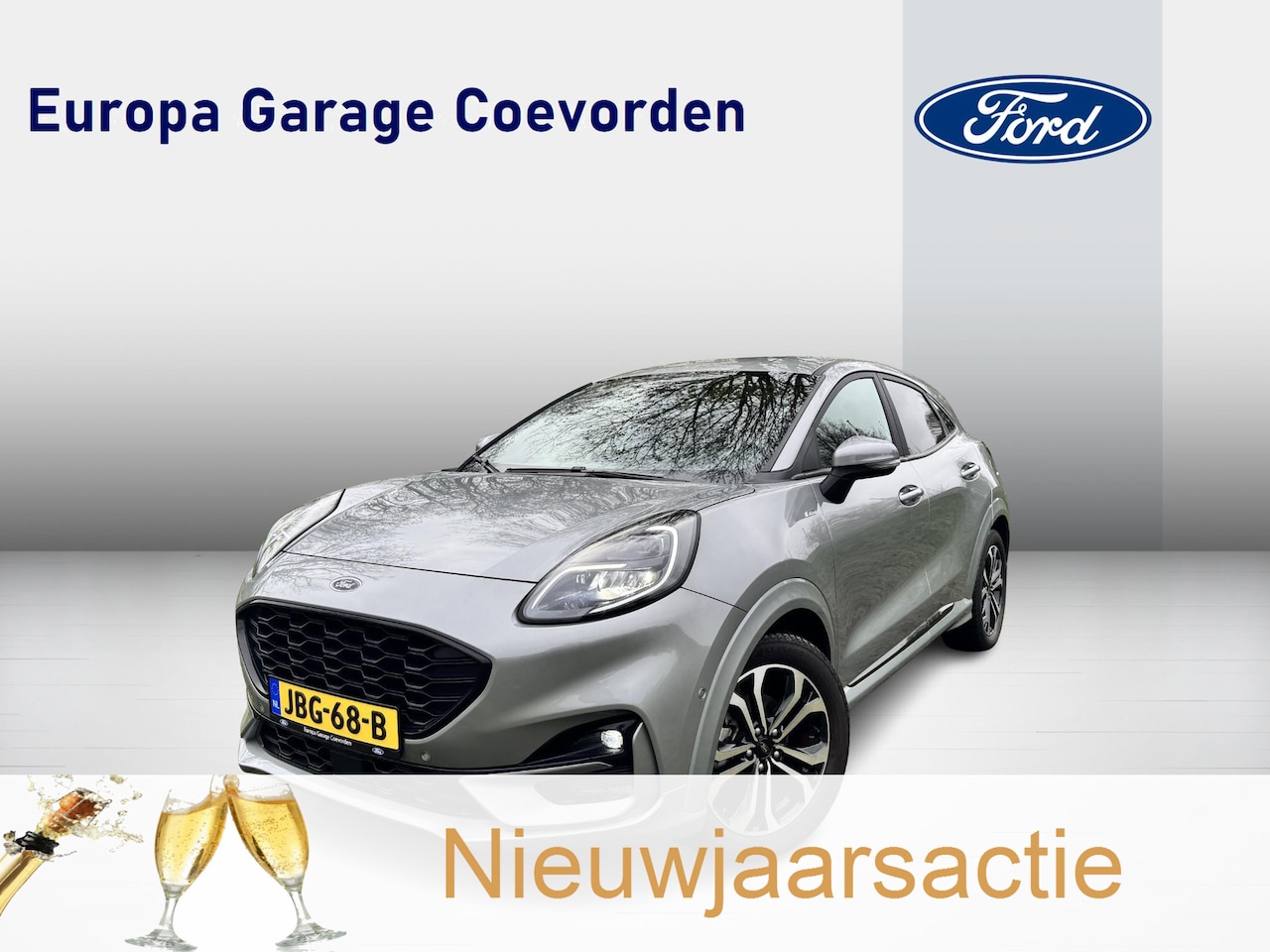 Ford Puma - 1.0 EB 125PK Hybrid ST-Line X | WINTERPACK | BLIS | ADAP. CRUISE | NAVI | CAMERA | - AutoWereld.nl