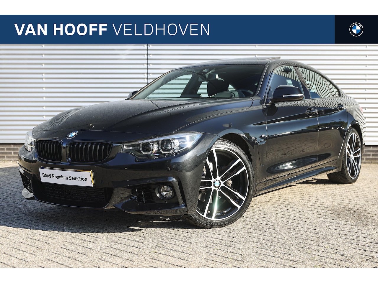 BMW 4-serie Gran Coupé - 418i High Executive M Sport Automaat / Schuif-Kanteldak / Sportstoelen / Achteruitrijcamer - AutoWereld.nl