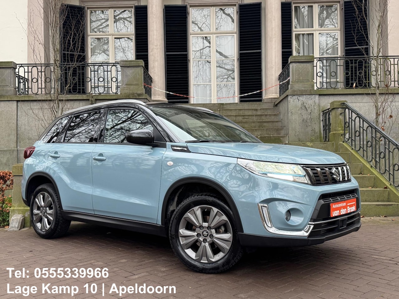 Suzuki Vitara - 1.4 Boosterjet Style Smart Hybrid Automaat Navi Xenon Camera Adapt Cruise Climate Ctr Full - AutoWereld.nl