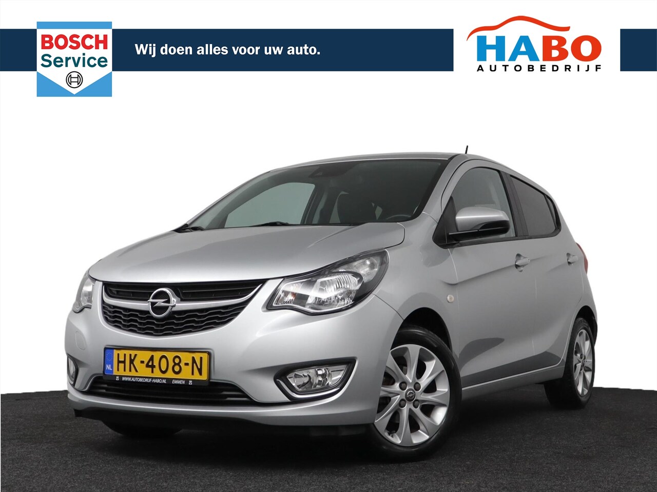 Opel Karl - 1.0 ECOFLEX COSMO ECC/CRUISE/LEDER/PARK.SENS/MIST.LAMP/LMV - AutoWereld.nl