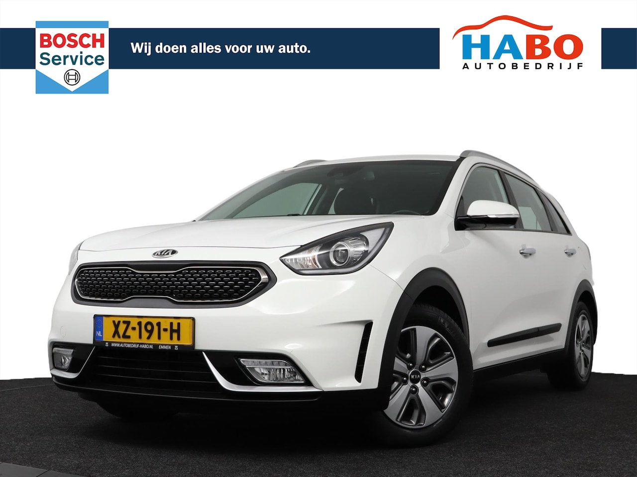 Kia Niro - 1.6 GDI HYBRID DYNAMICLINE DCT6 AUTOMAAT ECC/CRUISE/NAV/CAMERA/REGEN.SENS/PARK.SENS - AutoWereld.nl