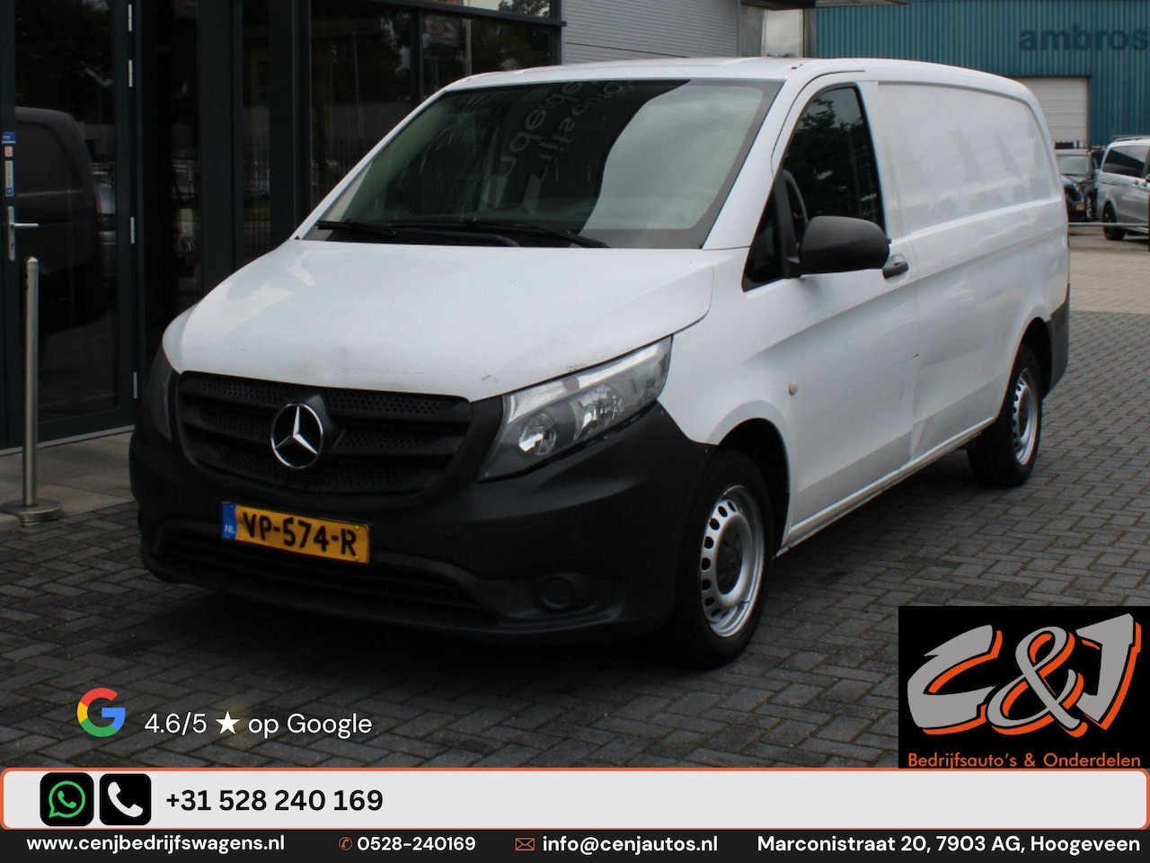 Mercedes-Benz Vito - 109 CDI Functional Lang airco 3 zits marge ( btw vrij ) - AutoWereld.nl
