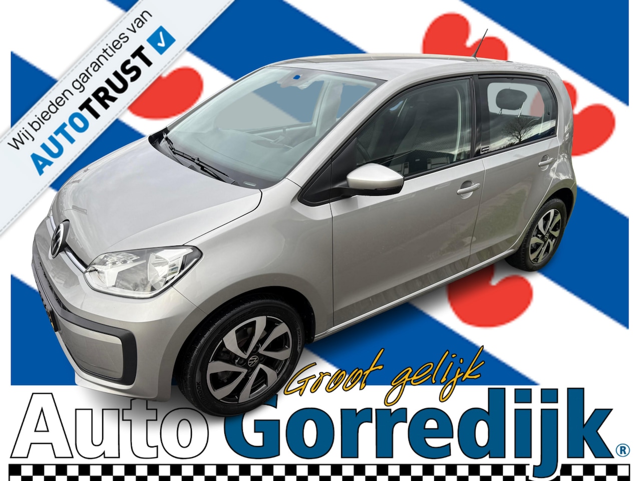 Volkswagen Up! - BEATS AIRCO,LMV,CRUISE,CAMERA,LANE ASIST 1.0 - AutoWereld.nl