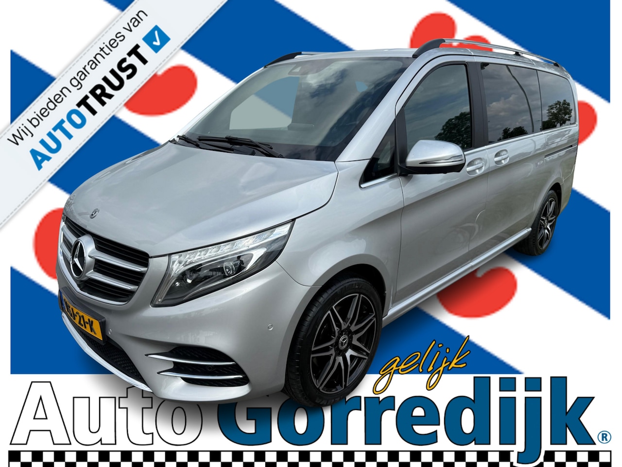 Mercedes-Benz V-klasse - 250d 4-MATIC Avantgarde AMG 190Pk 4x4 DC Dubbele Cabine Avantgarde 360 Camera, Leder, Trek - AutoWereld.nl
