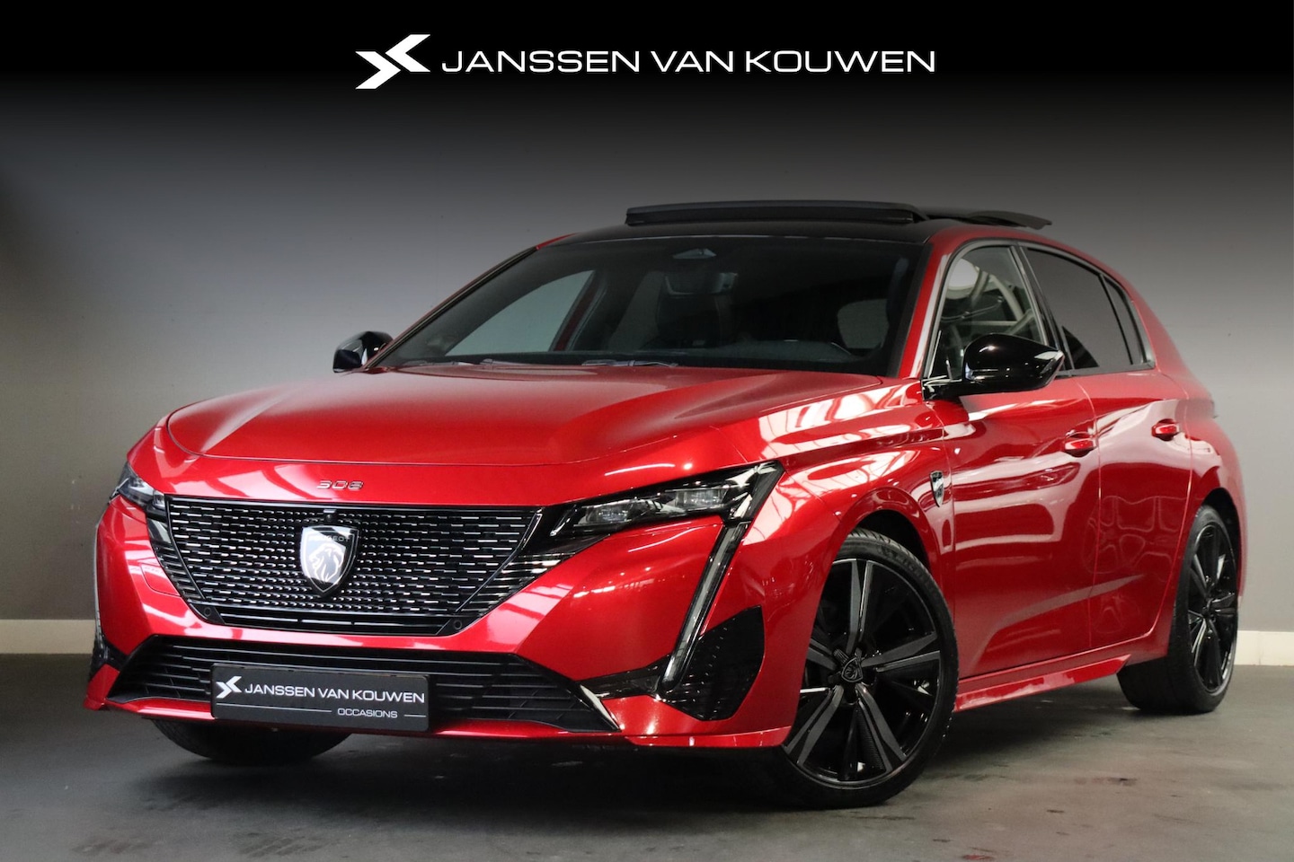 Peugeot 308 - GT Pack Business 1.2 Turbo 130 pk Automaat Schuif-kanteldak / Pr. Lease €504,- / Stoelverw - AutoWereld.nl