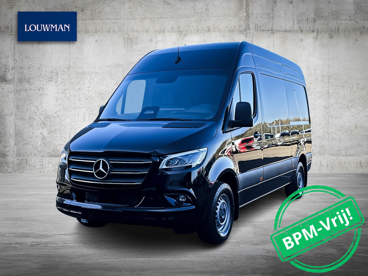 Mercedes-Benz Sprinter - 319CDI 190PK Automaat L2H2 RWD SELECT | BPM Vrij | Geveerde stoel | Alarm klasse 3 SCM | - AutoWereld.nl