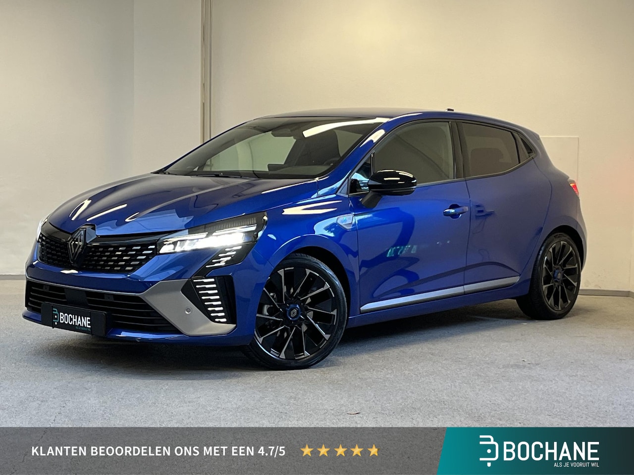 Renault Clio - 1.6 E-Tech Full Hybrid 145 esprit Alpine | 360º CAM | BOSE | 17" LMV | - AutoWereld.nl