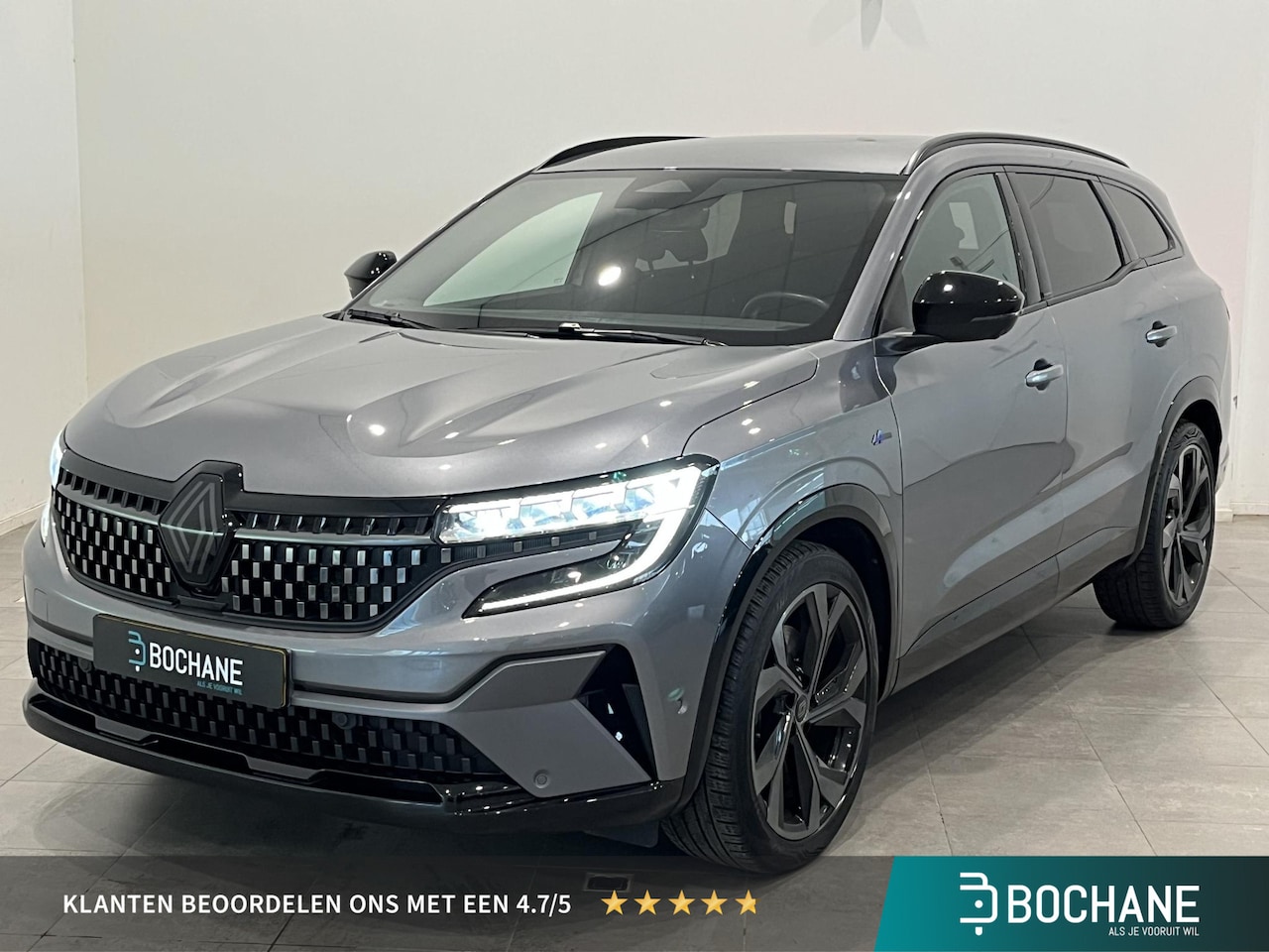 Renault Espace - 1.2 E-Tech Full Hybrid 200 Esprit Alpine 7p. | 360° camera | Trekhaak | All season banden - AutoWereld.nl