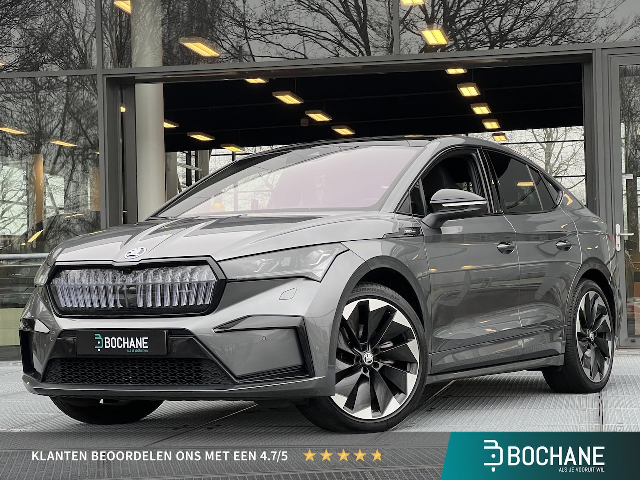 Skoda Enyaq Coupé iV - 80 Sportline | Head-up display | Panoramadak | Inklapbare trekhaak | Grilleverlichting - AutoWereld.nl