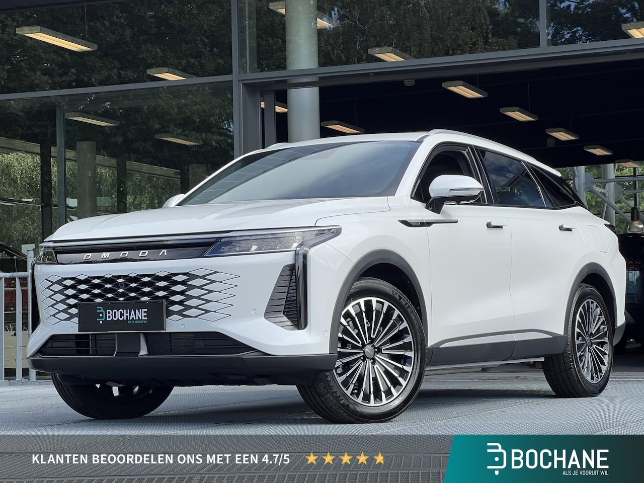 Omoda 9 - 1.5T-GDi SHS-P Premium PHEV 535PK | 7 JAAR FABRIEKSGARANTIE! - AutoWereld.nl