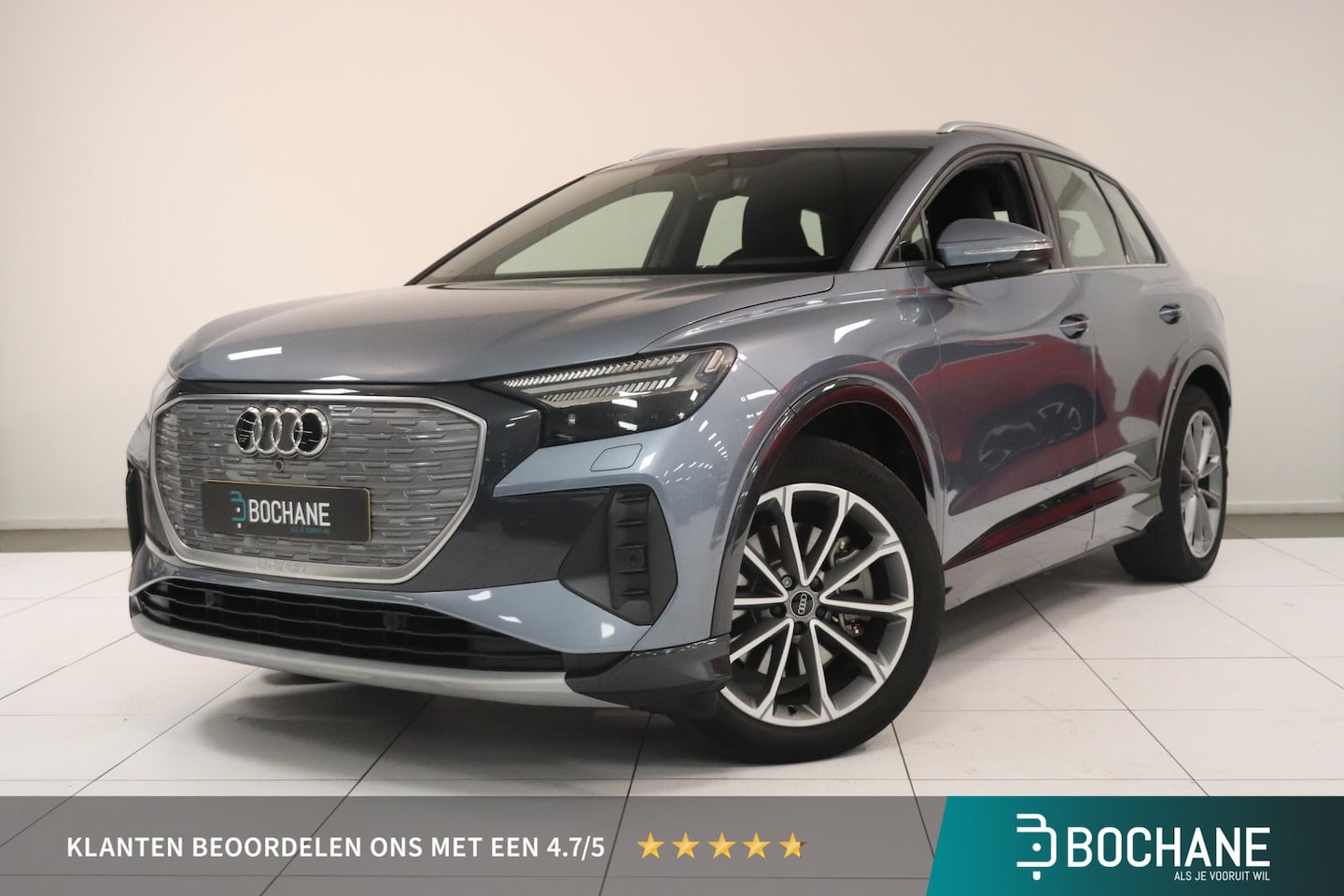 Audi Q4 e-tron - 40 Launch edition Advanced 77 kWh | Warmtepomp | Leder bekleding | 20" Lichtmetaal | Parke - AutoWereld.nl