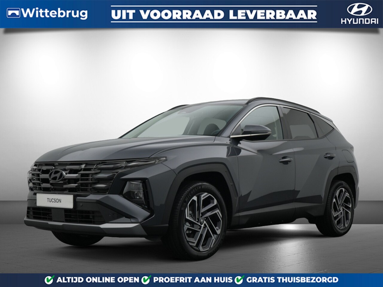 Hyundai Tucson - 1.6 T-GDI PHEV Comfort Plug-In Hybride met Automaat, Navigatie en Camera Uit voorraad leve - AutoWereld.nl