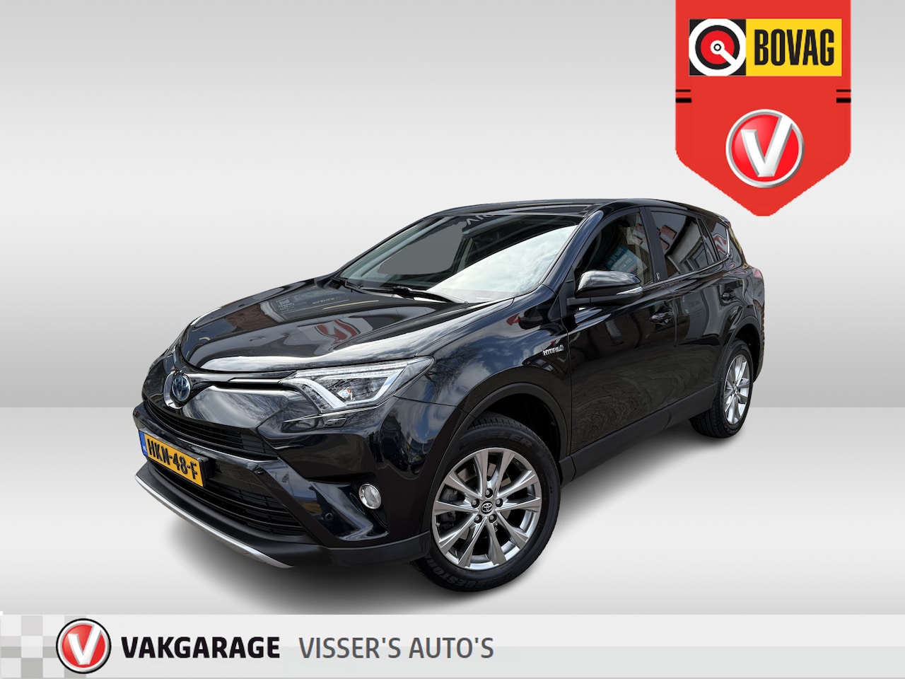 Toyota RAV4 - 2.5 Hybrid AWD Dynamic TREKHAAK | navigatie | cruise control | DAB | lichtmatelen wielen | - AutoWereld.nl