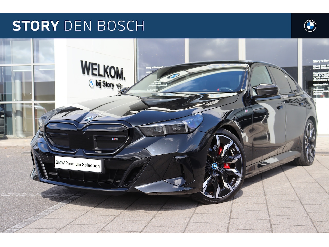 BMW i5 - M60 xDrive M Sport / Panoramadak / Trekhaak / Bowers & Wilkins / Stoelventilatie / Adaptie - AutoWereld.nl