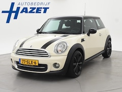 MINI Cooper - 1.6 122 PK 6-BAK + 17 INCH | CRUISE CONTROL | ZWART DAK | SPORTSTOELEN | STRIPING