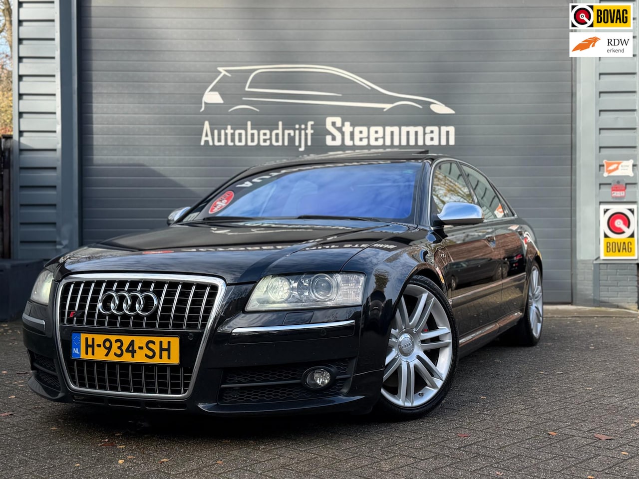 Audi A8 - 5.2 S8 | YOUNGTIMER | Dak | Trekhk | Carbon | Luchtv. - AutoWereld.nl