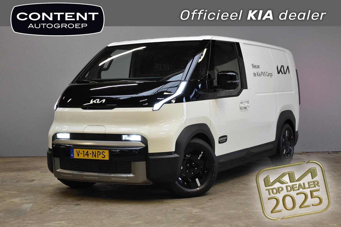 Kia PV5 - Cargo GB 71,2 kWh 163pk L2H1 Plus - AutoWereld.nl