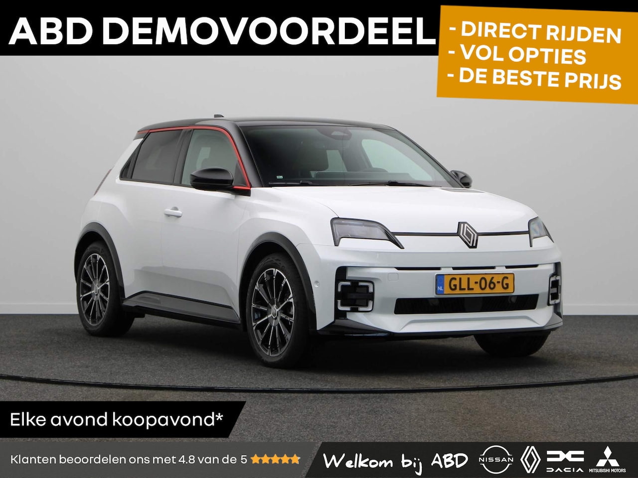 Renault 5 - comfort range iconic cinq 52 kWh | V2L | Adaptieve cruise control | Stoel- en stuurwielver - AutoWereld.nl