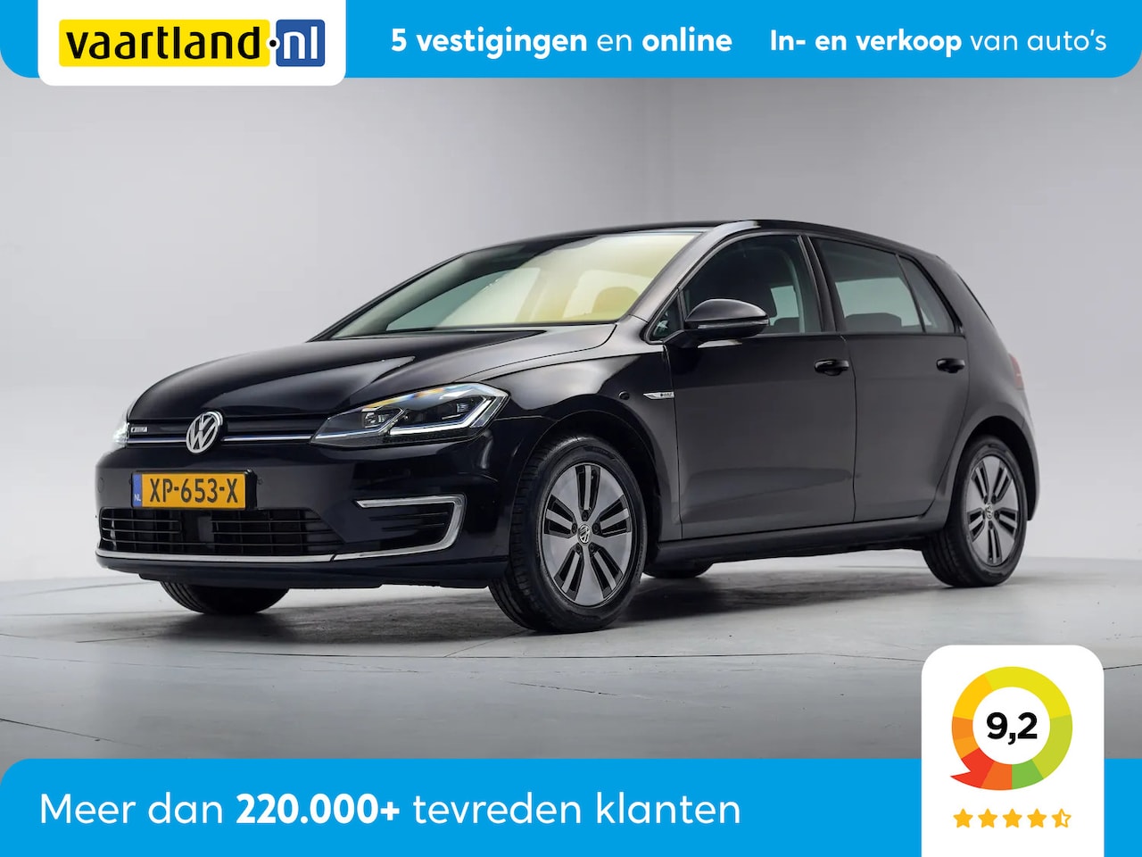 Volkswagen e-Golf - e-Golf [ Adapt. cruise Virtual Trekhaak] - AutoWereld.nl