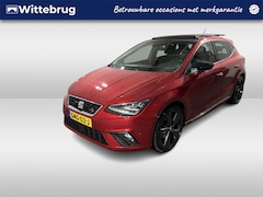 SEAT Ibiza - 1.0 TSI FR Black Edition / AUTOMAAT/ BEATS AUDIO/ PANO/ DCC/ CAMERA/ PARK. SENSOREN/ LEDER