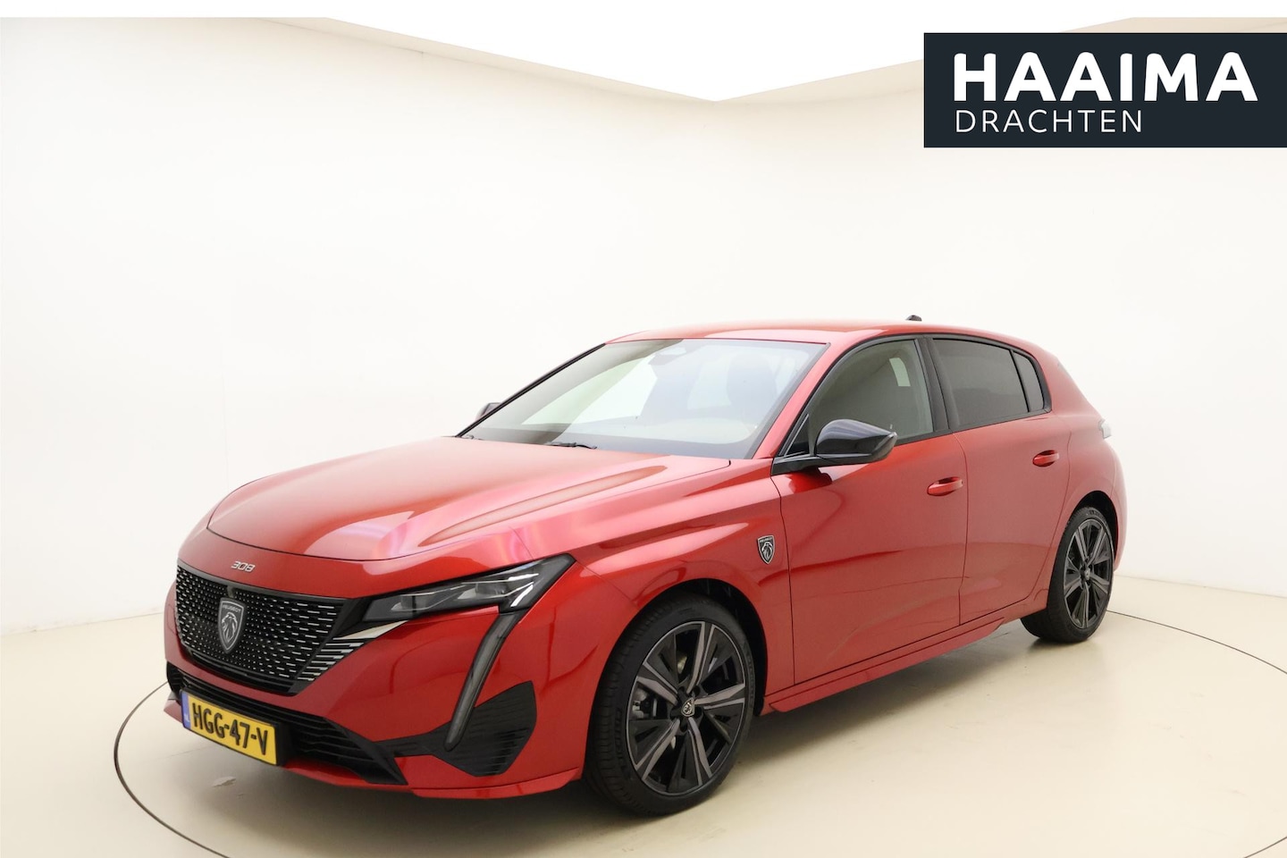 Peugeot 308 - 1.2 Hybrid 145 e-DCS6 GT | AUTOMAAT | Adaptive Cruise Control | 360 Camera | Navigatie | A - AutoWereld.nl