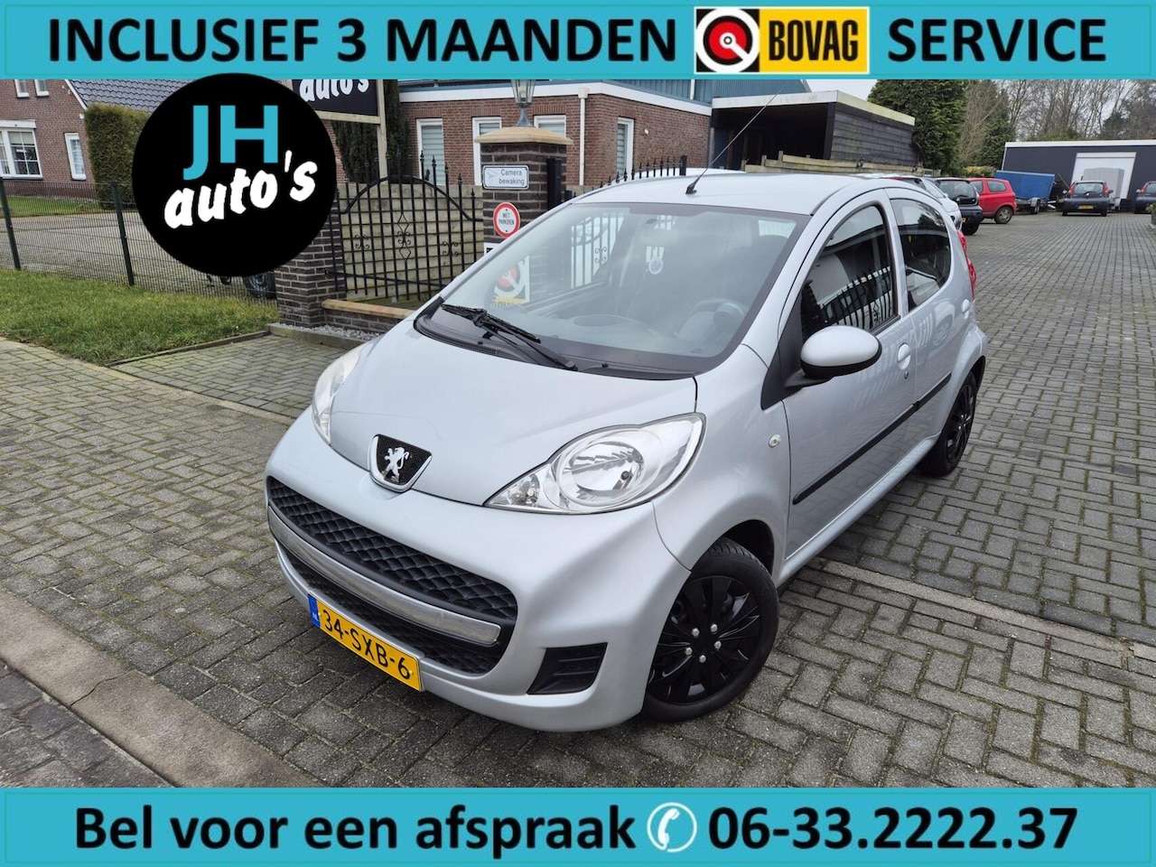 Peugeot 107 - 1.0-12V XS 5-DRS|AIRCO|ELEKTR-P|GR-BEURT|NW-APK - AutoWereld.nl