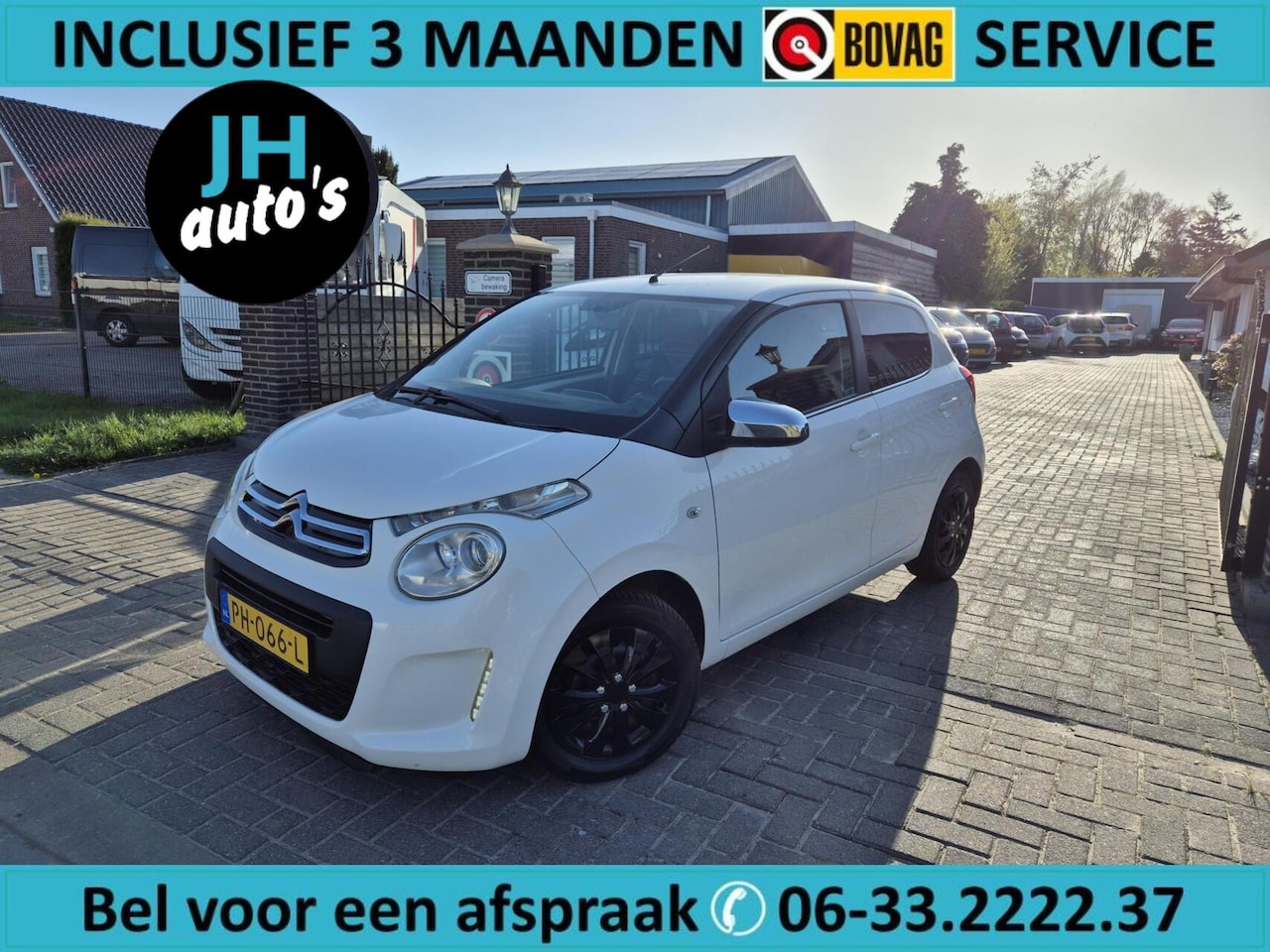 Citroën C1 - 1.0 e-VTi Feel 5-DRS|LED|AIRCO|GR-BEURT|NW-APK - AutoWereld.nl
