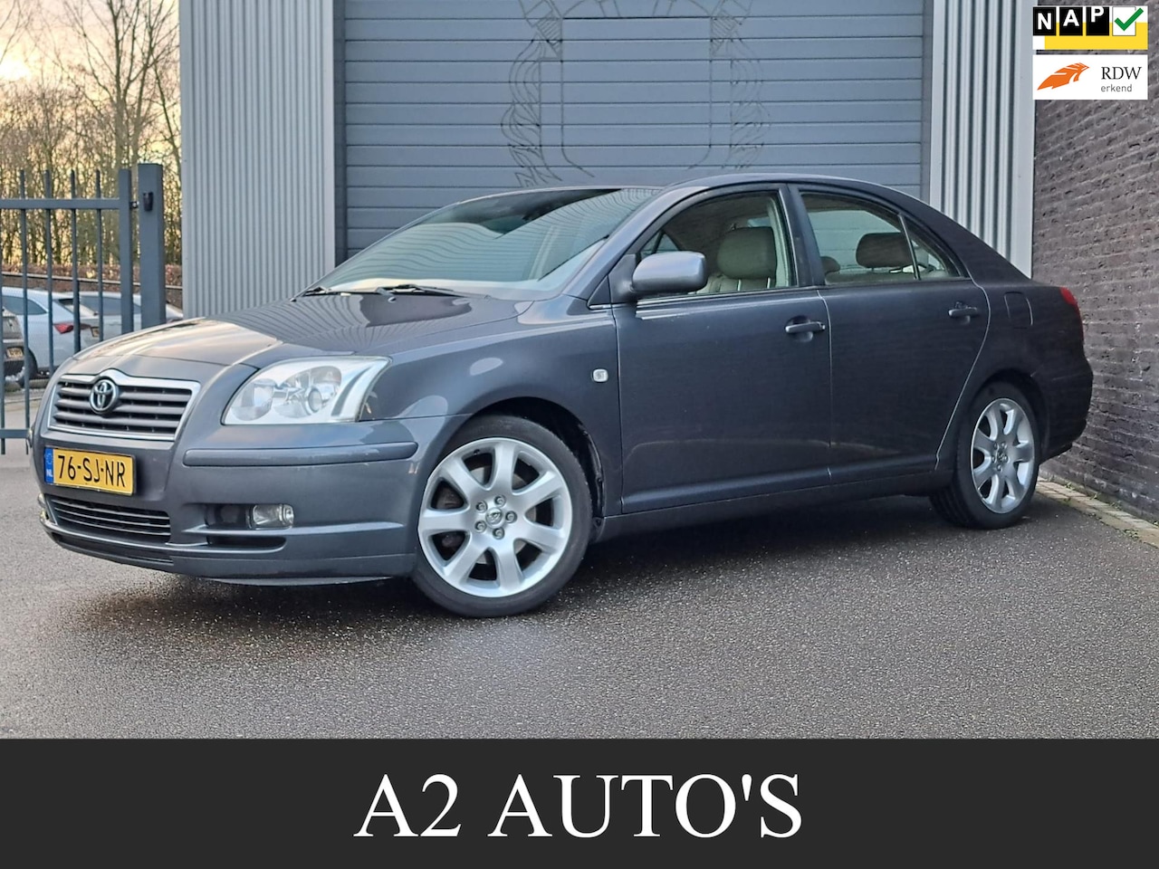 Toyota Avensis - 2.0 VVTi Executive Ecc|Cruise|Sensor - AutoWereld.nl