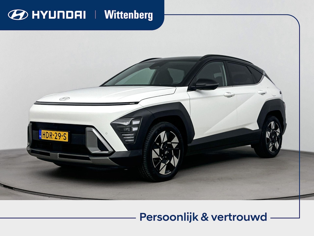 Hyundai Kona - 1.6 GDI HEV Premium | Adaptive Cruise | Elektrische stoelen incl memory | Stoel stuur verw - AutoWereld.nl
