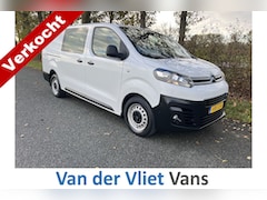 Citroën Jumpy - 2.0 HDI 123pk E6 XL L3 BPM Vrij Lease €220 /m, Airco, PDC V+A, Cruise controle, Onderhouds
