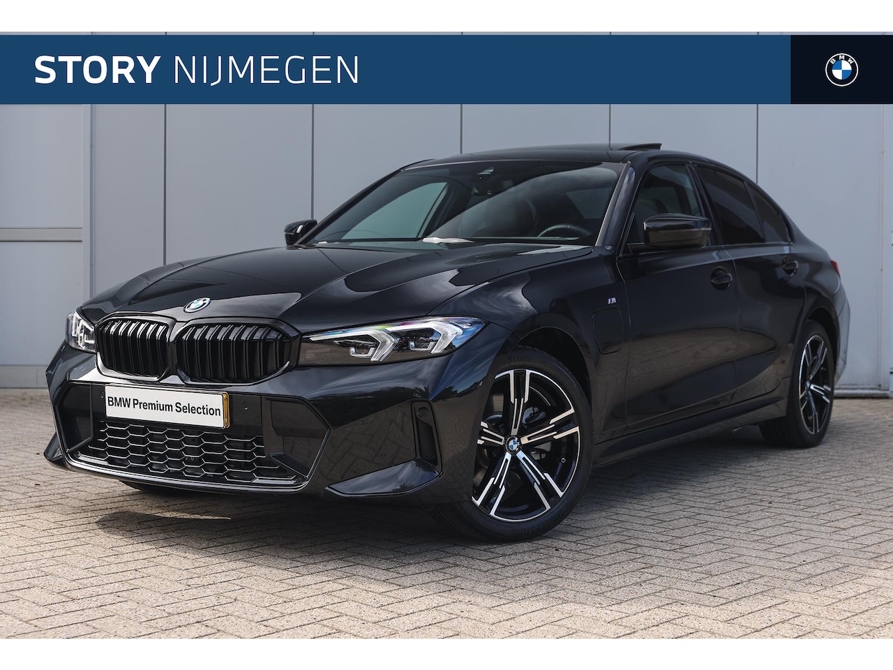 BMW 3-serie - 330e M Sport Automaat / Schuif-kanteldak / Trekhaak / Sportstoelen / Achteruitrijcamera / - AutoWereld.nl