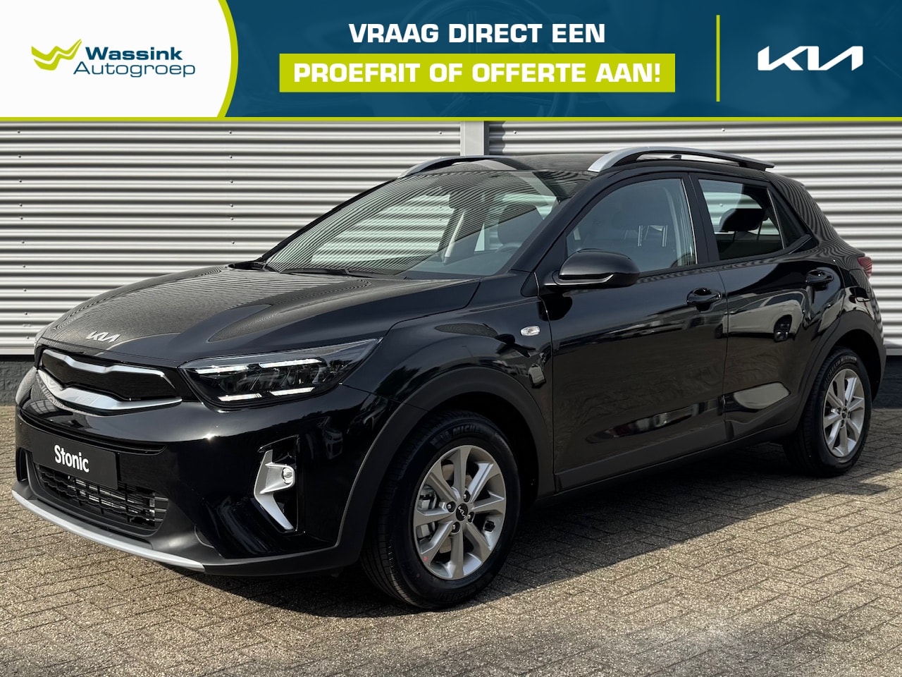 Kia Stonic - 1.0 T-GDi MHEV 100pk DynamicLine | Navigatie | Climate Control | Camera | - AutoWereld.nl