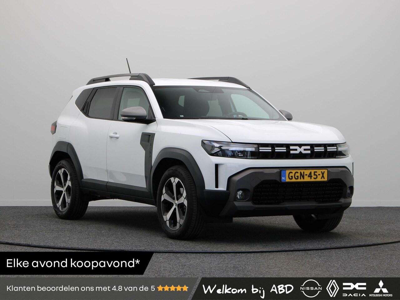 Dacia Duster - 1.6 Hybrid 140 Journey | Trekhaak | Clima | Adaptive cruise | LED | Achteruitrijcamera. - AutoWereld.nl
