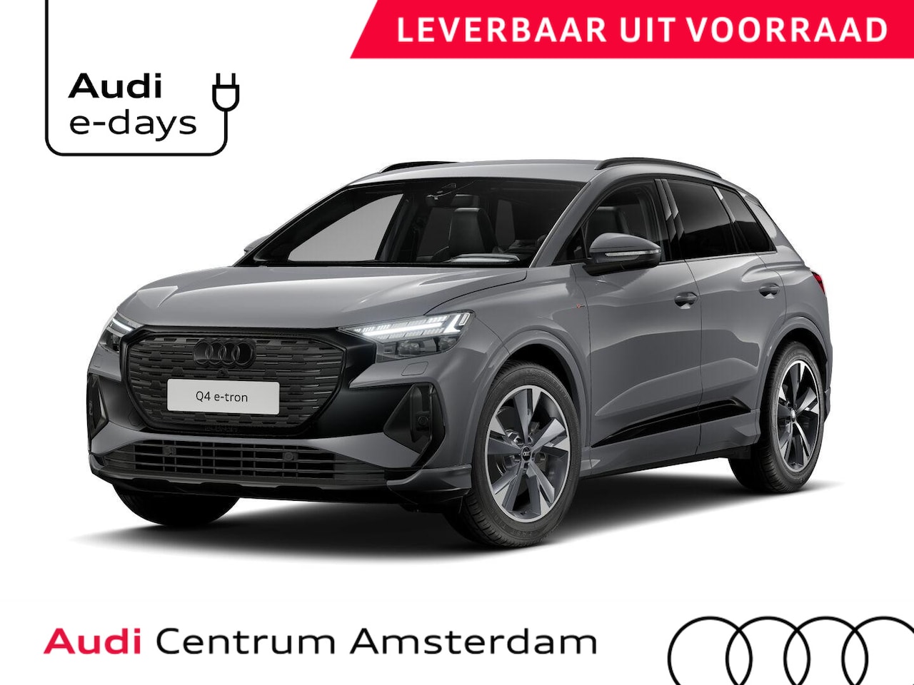 Audi Q4 e-tron - 45 quattro S edition Competition 82 kWh 286pk | Assistentiepakket plus | Optiek pakket zwa - AutoWereld.nl