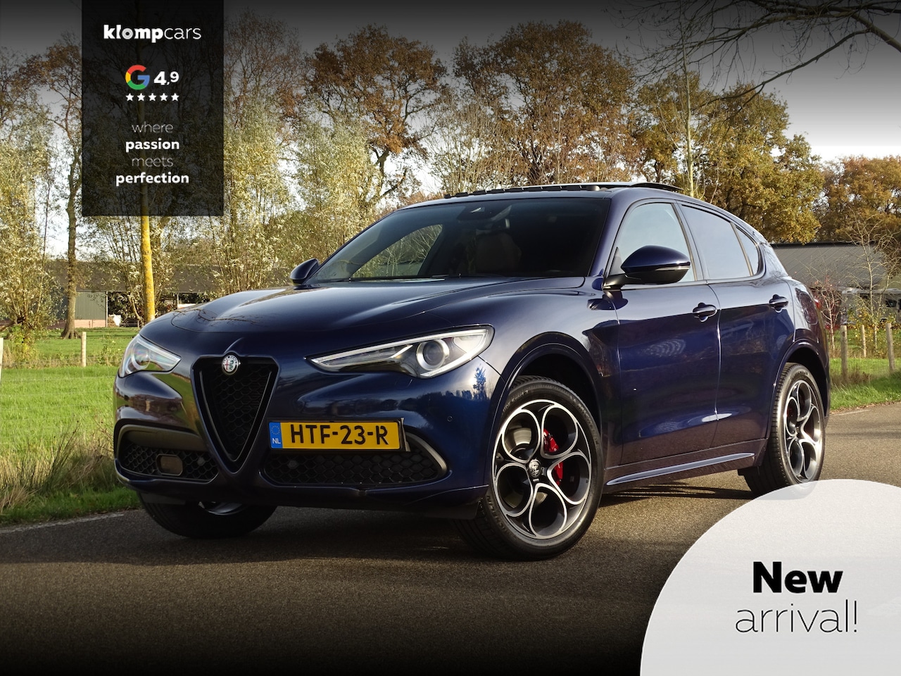 Alfa Romeo Stelvio - 2.0 T AWD 310PK Veloce | Carplay | Customized | Schuifdak | Cognac Leer | Squadra - AutoWereld.nl