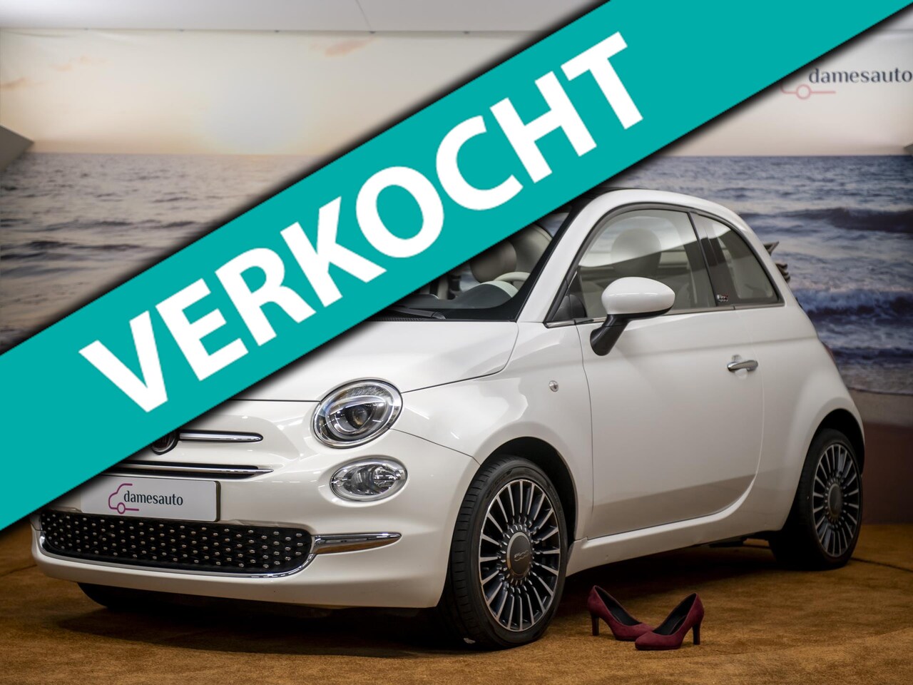 Fiat 500 C - 0.9 volledig leer, Automaat, Nav, NAP, Incl garantie - AutoWereld.nl