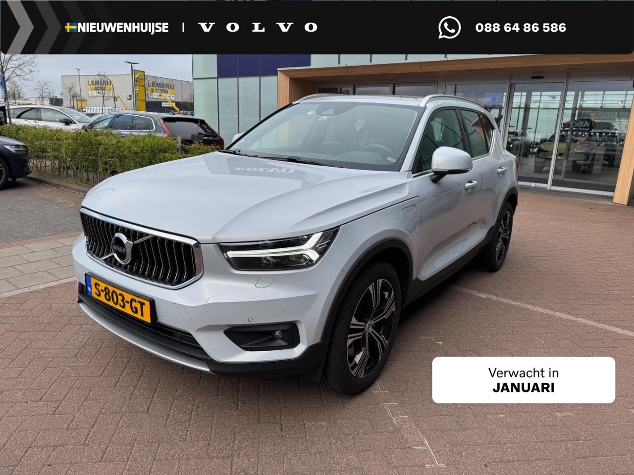 Volvo XC40 - 1.5 T5 Recharge Inscription | Adaptieve Cruise Control | Leder | Trekhaak | Schuif-/ Kante - AutoWereld.nl