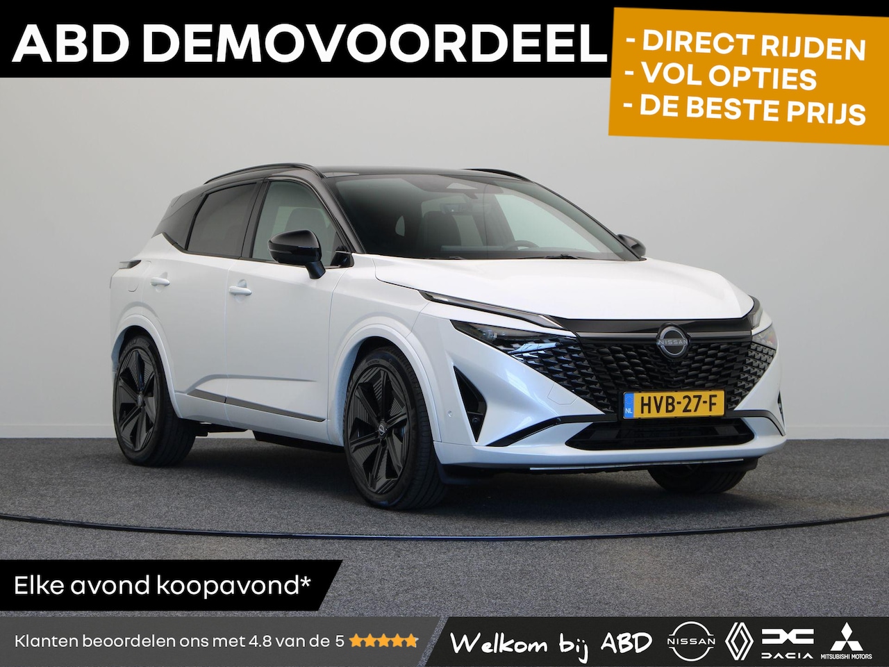 Nissan Qashqai - 1.5 e-Power N-Design | Rijklaarprijs!! | 20" Lichtmetalen Velgen | Stoel, Stuur en Voorrui - AutoWereld.nl