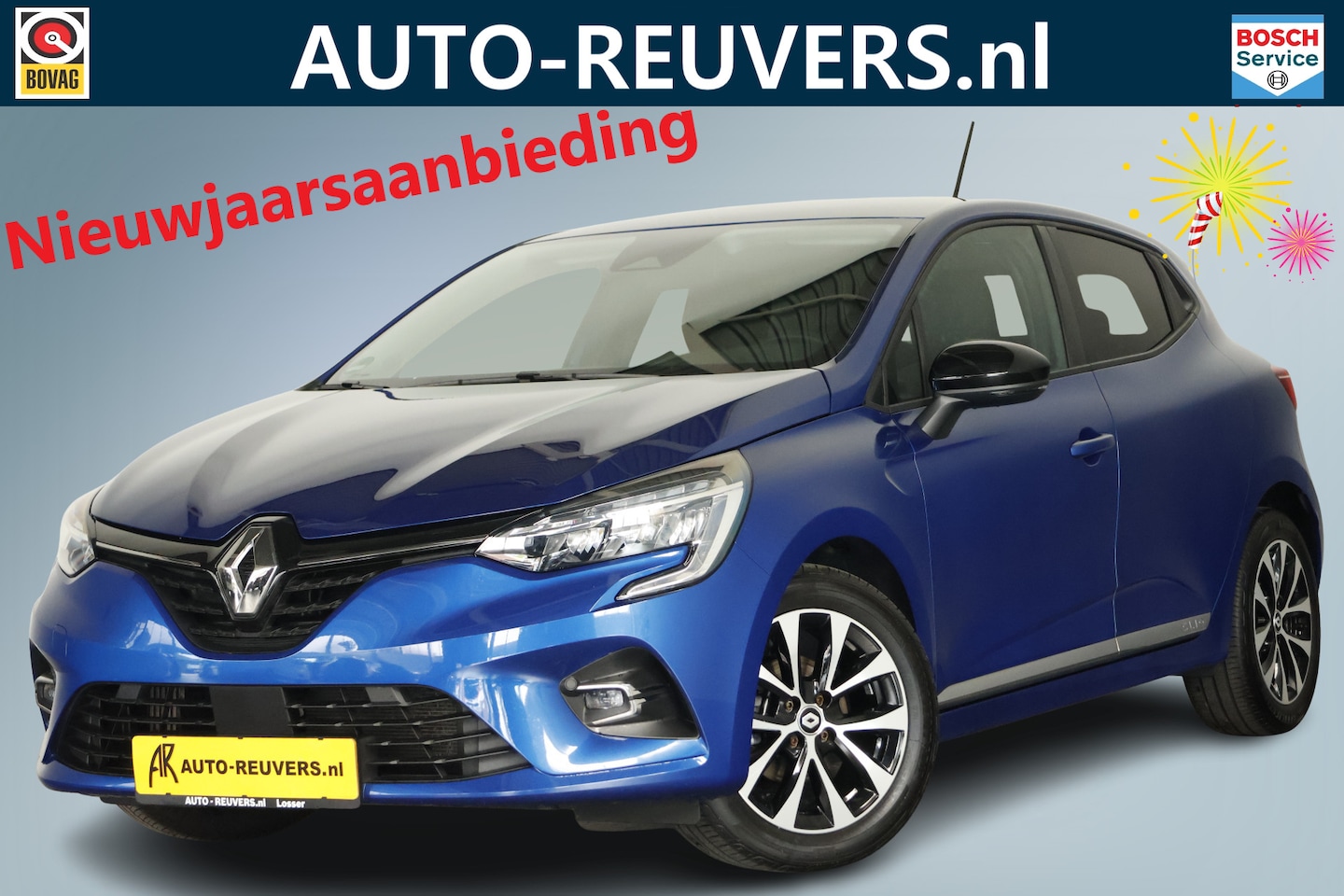 Renault Clio - 1.0 TCe Intens Cruise / Airco / Stoelverwarming / Lane assist - AutoWereld.nl