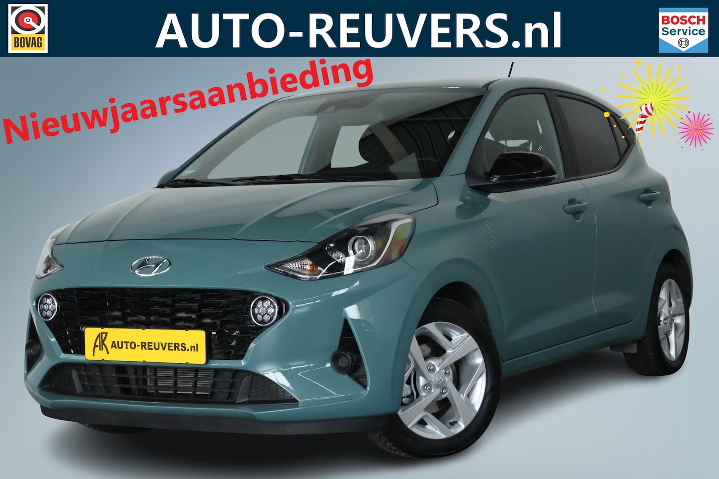 Hyundai i10 - 1.0 Premium / Navi / CarPlay / Cruisecontrol / Camera - AutoWereld.nl