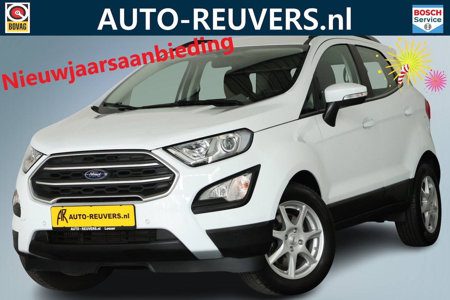 Ford EcoSport - 1.0 EcoBoost Titanium / Navi / CarPlay / Aut / Cruisecontrol - AutoWereld.nl
