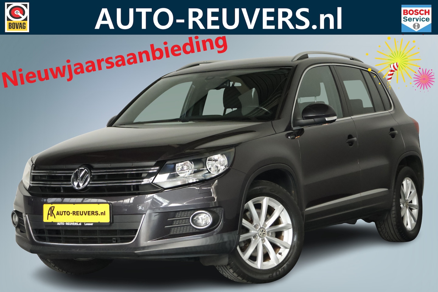 Volkswagen Tiguan - 1.4 TSI Lounge / Navi / Camera / Trekhaak / Cruisecontrol - AutoWereld.nl