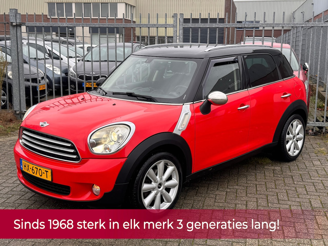 MINI Countryman - Mini 1.6 Cooper Pepper 122PK! Stoelverwarming l Airco l 17'LMV l Two tone zwart dak! DEALE - AutoWereld.nl