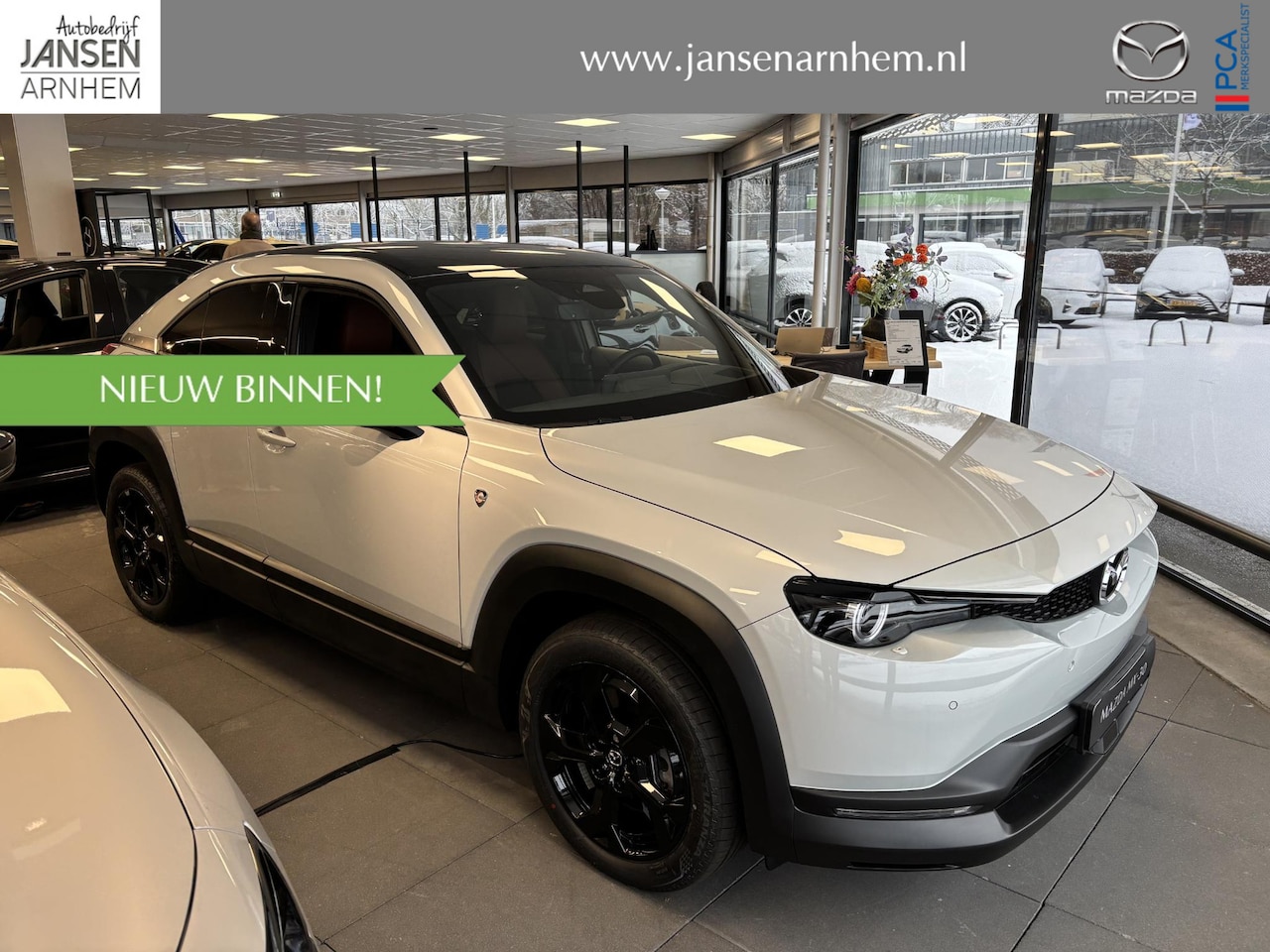 Mazda MX-30 - e-SkyActiv R-EV 170 Nagisa e-SkyActiv R-EV 170 Nagisa , Demovoordeel € 9.250-, Half Leder, Bose, Adap.Cruise, Navi, A - AutoWereld.nl