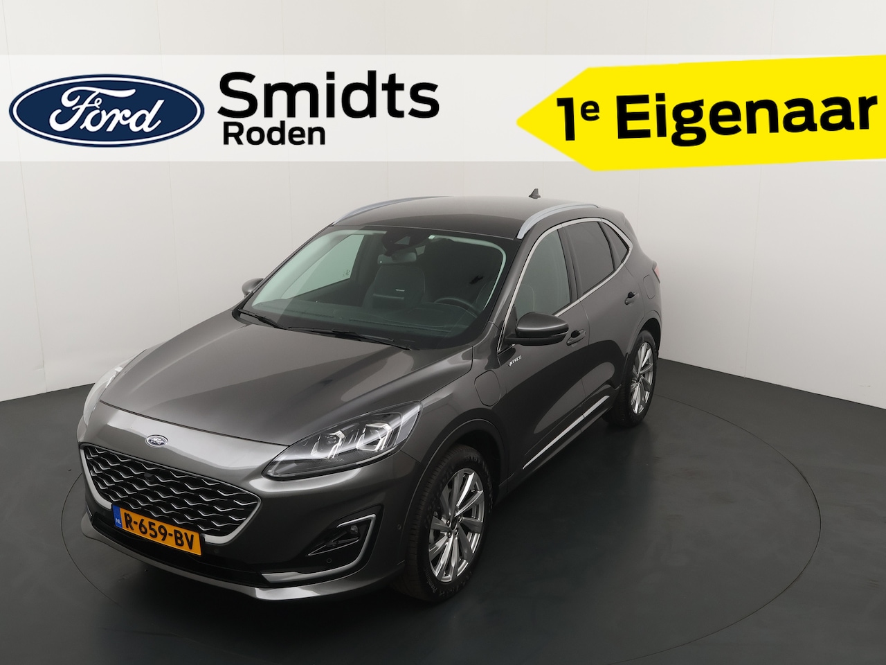 Ford Kuga - 2.5 225PK PHEV Vignale | Trekhaak | Leder | 1e eigenaar | Winter pack | B&O | BLIS | - AutoWereld.nl