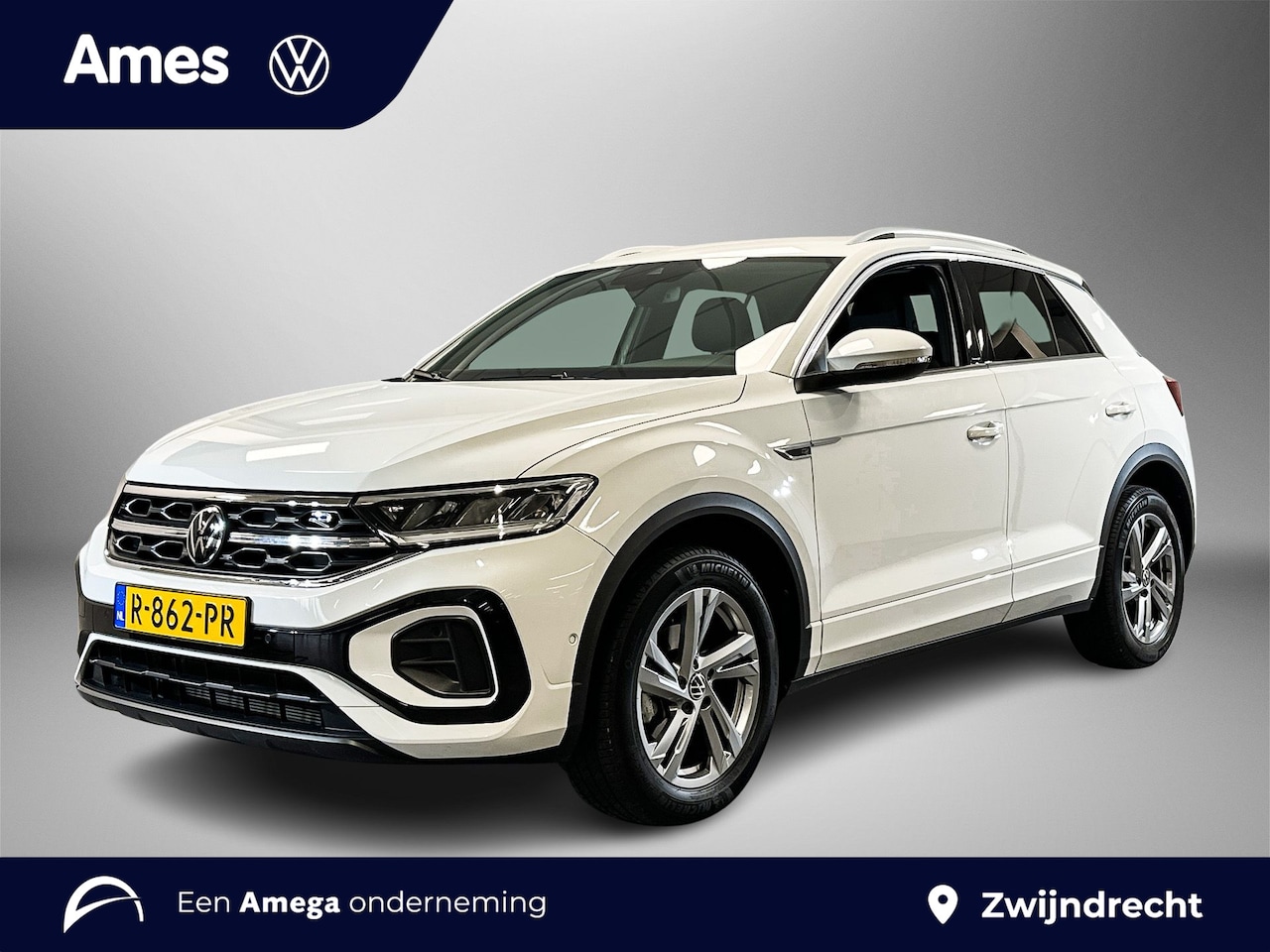 Volkswagen T-Roc - 1.0 TSI 110pk R-Line Navigatie | Assistance Pakket Plus | Adaptive Cruise Control - AutoWereld.nl