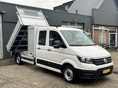 Volkswagen Crafter - 35 2.0 TDI Maxi DC L4H1 Kipper 3000kg trekgewicht Euro 6 Airco Cruise controle 6-Persoons